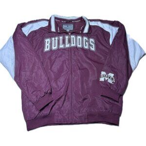 Colosseum Mississippi State Bulldogs Windbreaker Jacket Size XL